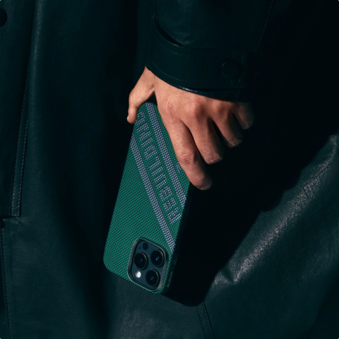 Чехол PITAKA для iPhone 16 Pro Re-TROS Refining Tactile Woven Case [3]