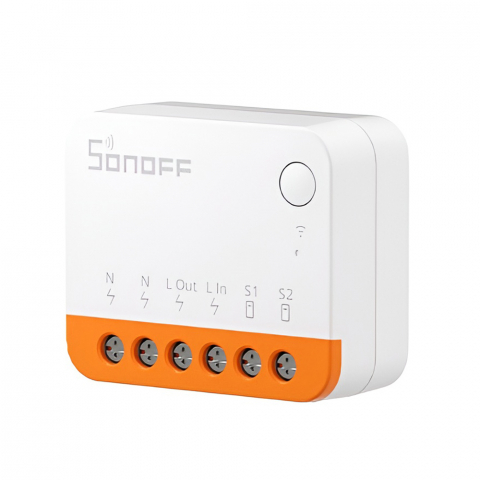 Умный дом - Умный выключатель Sonoff Smart Switch MINI Extreme Wi-Fi (MINIR4) (провод нулевого потенциала)