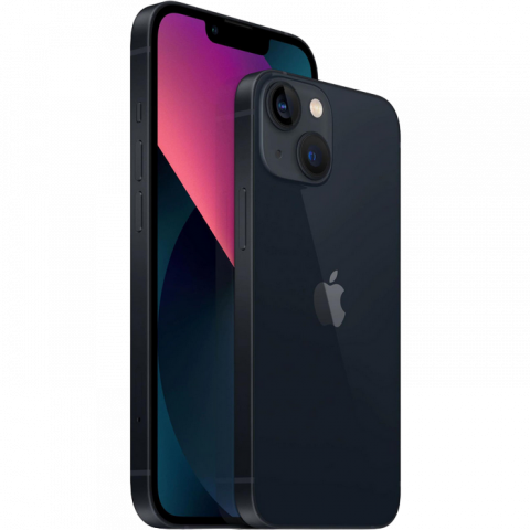 Telefoane - Telefon Apple iPhone 13, 128 GB Midnight MD Diagonala ecranului: 6,1 ", Rezolutia ecranului: 2532x1170, Max. Rezoluția camerei: 12 MP, Cameră frontală: 12 MP, Capacitate acumulator: 3240 mAh, Chipset: Apple A15 Bionic, Platformă software: iOS, Grad de protecție: IP68 rezistent la praf/apă,
