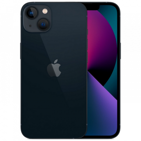 Телефон Apple iPhone 13, 128 GB Midnight MD Diagonala ecranului: 6,1 ", Rezolutia ecranului: 2532x1170, Max. Rezoluția camerei: 12 MP, Cameră frontală: 12 MP, Capacitate acumulator: 3240 mAh, Chipset: Apple A15 Bionic, Platformă software: iOS, Grad de protecție: IP68 rezistent la praf/apă, [2]