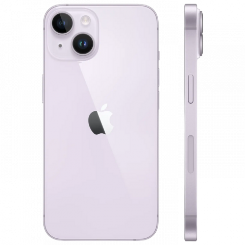 Telefon Apple iPhone 14, 128GB Purple MD Diagonala ecranului: 6,1 ", Rezolutia ecranului: 2532x1170, Max. Rezoluția camerei: 12 MP, Cameră frontală: 12 MP, Capacitate acumulator: 3279 mAh, Chipset: Apple A15 Bionic, Platformă software: iOS, Grad de protecție: IP68 rezistent la praf/apă, [11]