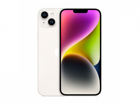 Telefon Apple iPhone 14 Plus, 512GB Starlight MD Diagonala ecranului: 6,7 ", Rezolutia ecranului: 2778x1284, Max. Rezoluția camerei: 12 MP, Cameră frontală: 12 MP, Capacitate acumulator: 4323 mAh, Chipset: Apple A15 Bionic, Platformă software: iOS, Grad de protecție: IP68 rezistent la praf/apă, [0]
