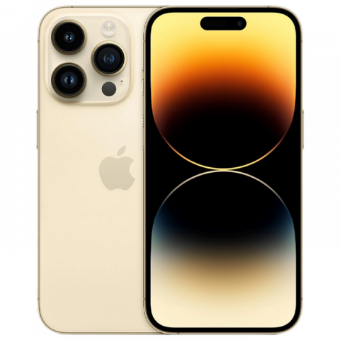 Telefon Apple iPhone 14 Pro, 1TB Gold MD Diagonala ecranului: 6,1 ", Rezolutia ecranului: 2556x1179, Max. Rezoluția camerei: 48 MP, Cameră frontală: 12 MP, Capacitate acumulator: 3200 mAh, Chipset: Apple A16 Bionic, Platformă software: iOS, Grad de protecție: IP68 rezistent la praf/apă, [0]