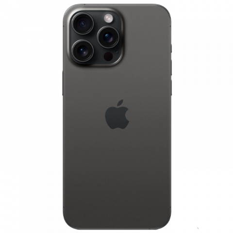 Telefon Apple iPhone 15 Pro Max, 1TB Black Titanium MD Diagonala ecranului: 6,7 ", Rezolutia ecranului: 2796x1290, Max. Rezoluția camerei: 48 MP, Cameră frontală: 12 MP, Chipset: Apple A17 Pro (3 nm), Platformă software: iOS, Grad de protecție: IP68 rezistent la praf/apă, [3]