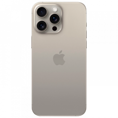 Telefon Apple iPhone 15 Pro Max, 512GB Natural Titanium MD Diagonala ecranului: 6,7 ", Rezolutia ecranului: 2796x1290, Max. Rezoluția camerei: 48 MP, Cameră frontală: 12 MP, Chipset: Apple A17 Pro (3 nm), Platformă software: iOS, Grad de protecție: IP68 rezistent la praf/apă, [0]