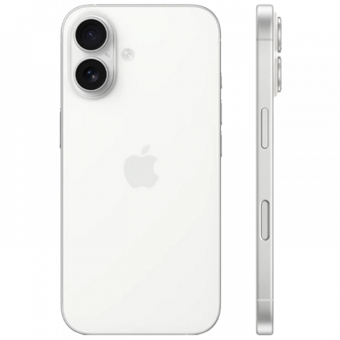 Telefon Apple iPhone 16, 128GB White MD Diagonala ecranului: 6,1 ", Rezolutia ecranului: 2556x1179, Max. Rezoluția camerei: 48 MP, Cameră frontală: 12 MP, Chipset: Apple A18 (3 nm), Platformă software: iOS, Grad de protecție: IP68 rezistent la praf/apă, [1]
