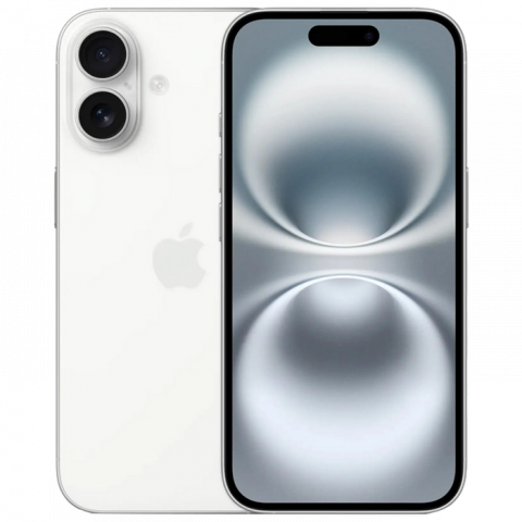 Telefon Apple iPhone 16, 128GB White MD Diagonala ecranului: 6,1 ", Rezolutia ecranului: 2556x1179, Max. Rezoluția camerei: 48 MP, Cameră frontală: 12 MP, Chipset: Apple A18 (3 nm), Platformă software: iOS, Grad de protecție: IP68 rezistent la praf/apă, [4]