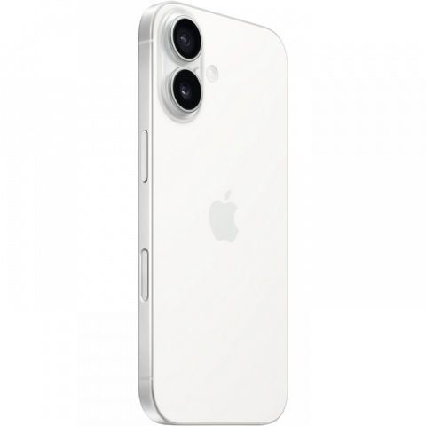 Smartphone - Telefon Apple iPhone 16, 128GB White MD Diagonala ecranului: 6,1 ", Rezolutia ecranului: 2556x1179, Max. Rezoluția camerei: 48 MP, Cameră frontală: 12 MP, Chipset: Apple A18 (3 nm), Platformă software: iOS, Grad de protecție: IP68 rezistent la praf/apă,