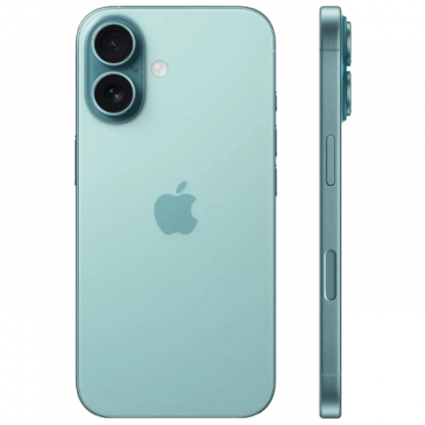 Telefon Apple iPhone 16, 256GB Teal MD Diagonala ecranului: 6,1 ", Rezolutia ecranului: 2556x1179, Max. Rezoluția camerei: 48 MP, Cameră frontală: 12 MP, Chipset: Apple A18 (3 nm), Platformă software: iOS, Grad de protecție: IP68 rezistent la praf/apă, [5]