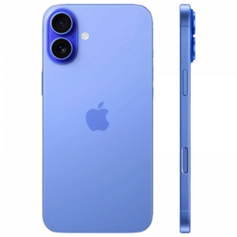 Telefon Apple iPhone 16, 512GB Ultramarine MD Diagonala ecranului: 6,1 ", Rezolutia ecranului: 2556x1179, Max. Rezoluția camerei: 48 MP, Cameră frontală: 12 MP, Chipset: Apple A18 (3 nm), Platformă software: iOS, Grad de protecție: IP68 rezistent la praf/apă, [9]