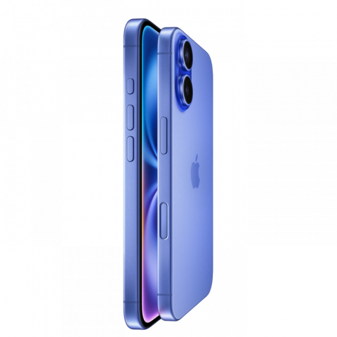 Telefon Apple iPhone 16, 512GB Ultramarine MD Diagonala ecranului: 6,1 ", Rezolutia ecranului: 2556x1179, Max. Rezoluția camerei: 48 MP, Cameră frontală: 12 MP, Chipset: Apple A18 (3 nm), Platformă software: iOS, Grad de protecție: IP68 rezistent la praf/apă, [12]