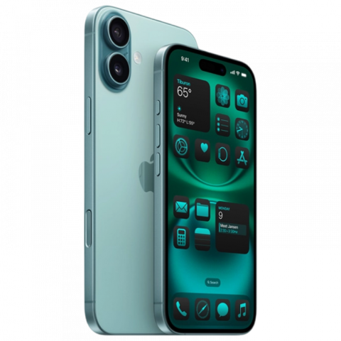 Telefon Apple iPhone 16 Plus, 128GB Teal MD Diagonala ecranului: 6,7 ", Rezolutia ecranului: 2796x1290, Max. Rezoluția camerei: 48 MP, Cameră frontală: 12 MP, Chipset: Apple A18 (3 nm), Platformă software: iOS, Grad de protecție: IP68 rezistent la praf/apă, [0]