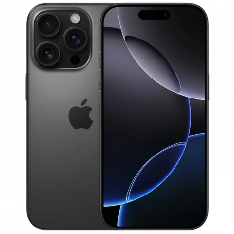 Telefon Apple iPhone 16 Pro 128GB Black Titanium MD Diagonala ecranului: 6,3 ", Rezolutia ecranului: 1206 x 2622, Max. Rezoluția camerei: 48 MP, Cameră frontală: 12 MP, Capacitate acumulator: 3577 mAh, Chipset: Apple A18 Pro (3 nm), Platformă software: iOS, Grad de protecție: IP68 rezistent la praf/apă, [1]