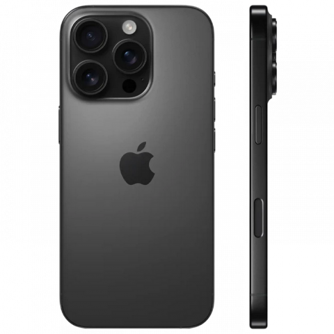 Telefoane - Telefon Apple iPhone 16 Pro 128GB Black Titanium MD Diagonala ecranului: 6,3 ", Rezolutia ecranului: 1206 x 2622, Max. Rezoluția camerei: 48 MP, Cameră frontală: 12 MP, Capacitate acumulator: 3577 mAh, Chipset: Apple A18 Pro (3 nm), Platformă software: iOS, Grad de protecție: IP68 rezistent la praf/apă,