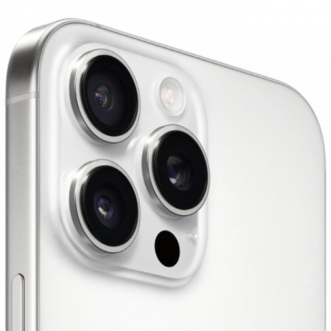 Telefon Apple iPhone 16 Pro Max 1TB White Titanium MD Diagonala ecranului: 6,9 ", Rezolutia ecranului: 1320 x 2868, Max. Rezoluția camerei: 48 MP, Cameră frontală: 12 MP, Chipset: Apple A18 (3 nm), Platformă software: iOS, Grad de protecție: IP67 rezistent la praf/apă, [3]