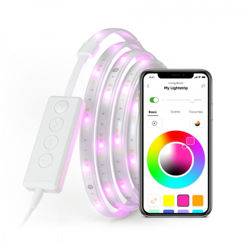 Iluminare decorativa - Nanoleaf Essentials Light Strips Starter Kit, 2m