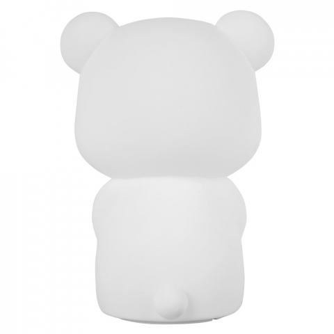 Cute Series Bear Silicone Night Light, White [3]