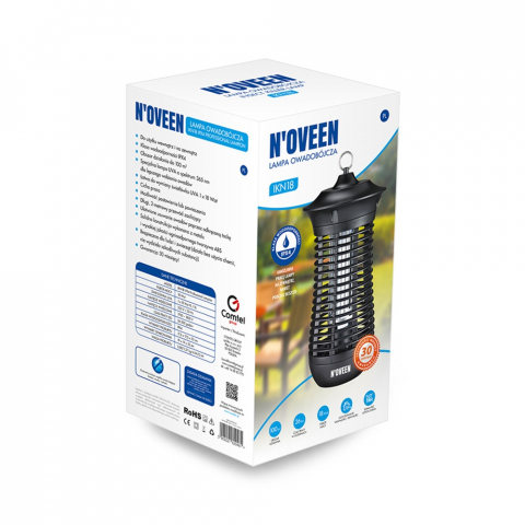NOVEEN Insect killer lamp IKN18 IPX4 professional lampion, area up to 100 m2 [1]