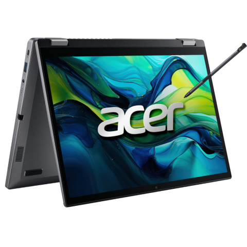Ноутбуки - Ноутбук Acer 140 Aspire Spin 14 ASP14-51MTN Gray - Intel Core 5 120U 16ГБ 512ГБ Win 11