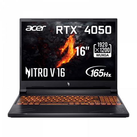Ноутбуки - Ноутбук Acer 160 Nitro V16 ANV16-41 Black - Ryzen 5 8645HS 16ГБ 1ТБ