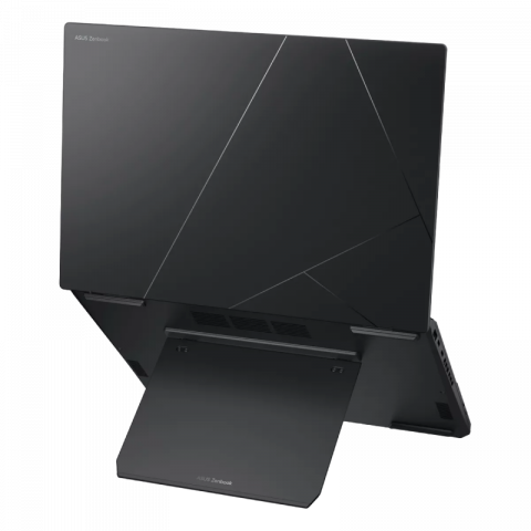 Laptop ASUS 14.0" Zenbook DUO OLED UX8406MA Gray - Core Ultra 9 185H 32Gb 1Tb Win 11 14.0" OLED WUXGA (1920x1200) Touch Glare, Intel Core Ultra 9 185H (16x Core, 6x 5.1GHz, 8x 3.8GHz, 2x 2.5GHz, 24Mb), 32Gb (Onboard) LPDDR5X, 1Tb PCIE, Intel Arc Graphics, HDMI, 802.11ax, Bluetooth, 2x USB-C TB4, 1x USB-A, IR FHD Webcam, Windows 11 Home, 4-cell 75Wh Battery, Soft Keyboard 0.3kg, 1.35kg, Inkwell Gray, Sleeve, ASUS Pen [10]