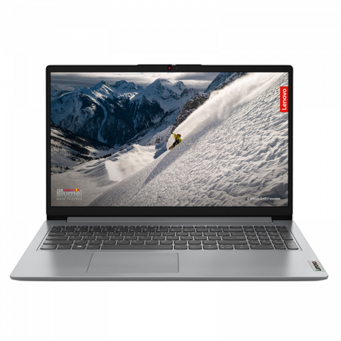 Ноутбуки - Ноутбук Lenovo 156 IdeaPad 1 15AMN7 Grey - Ryzen 3 7320U 8ГБ 512ГБ