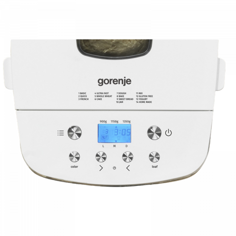 Хлебопечка Gorenje BM1350W [4]