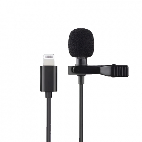 Ksiga Wired Lavalier KSC-764 Lightning 2M, Black [1]