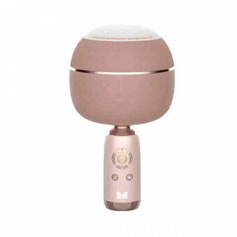 Monster Microphone + Wireless Speaker Superstar Pink [1]