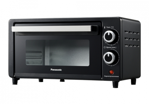 Электропечь Panasonic NT-H900KTQ, 1000Вт, 9Л, Черный [10]