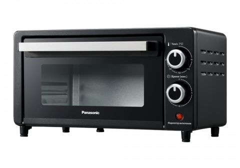 Электропечь Panasonic NT-H900KTQ, 1000Вт, 9Л, Черный [6]