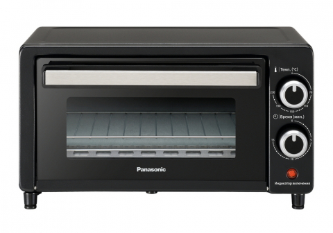 Электропечь Panasonic NT-H900KTQ, 1000Вт, 9Л, Черный [9]