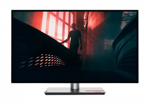 Componente PC - Monitor 4K LENOVO 27" ThinkVision T27p-30, IPS, UHD 3840x2160, USB-C, LAN, Pivot, Negru