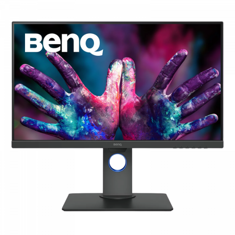 Componente PC - Monitor BenQ 27" PD2700U, AH-IPS, 4K UHD, 75Hz, HDR10, KVM, Boxe, Pivot, Negru