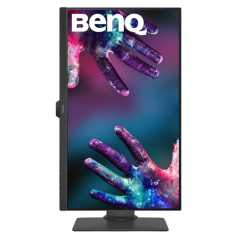 Монитор BenQ 27" PD2705Q, IPS, QHD, 60Гц, HDR10, USB-C, с динамиками, Pivot, Черный [4]