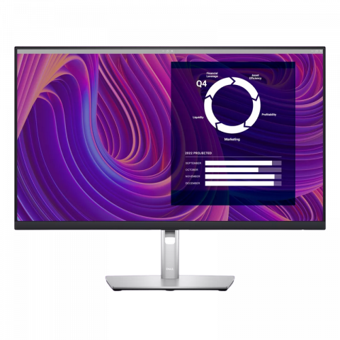 Componente PC - Monitor Business DELL 27" P2723DE, IPS, QHD, 60Hz, USB-C, LAN, Pivot, Argintiu