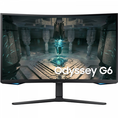 Componente PC - Monitor Curbat Gaming Samsung 31.5" Odyssey G65B, VA, QHD, 240Hz, 1ms, FreeSync, Pivot