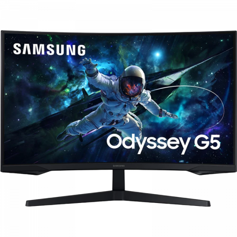 Componente PC - Monitor Curbat Gaming Samsung 31.5" Odyssey S32CG55, VA, QHD, 165Hz, HDR10, 1ms, FreeSync