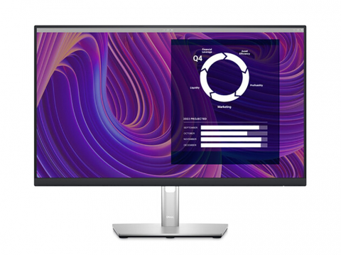 Monitor DELL 23.8" P2423D, IPS, QHD 2560x1440, 60Hz, USB, Pivot, Argintiu [7]