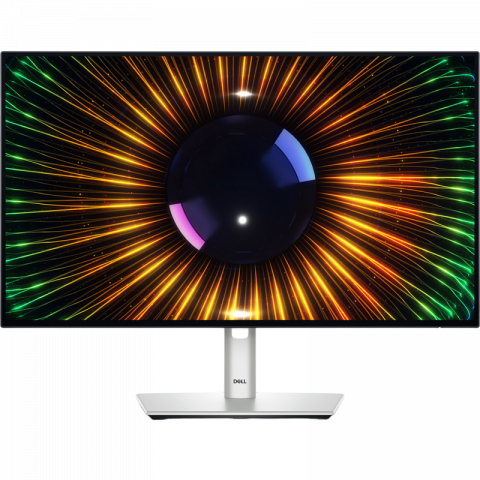 Componente PC - Monitor DELL 23.8" UltraSharp U2424H, IPS, Full HD, 120Hz, USB-C, Pivot, Argintiu