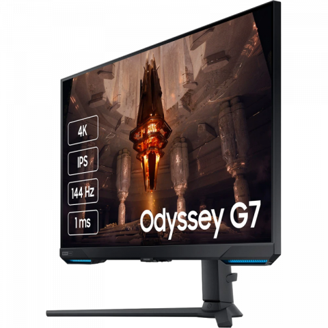 Monitor Gaming 4K Samsung 31.5" Odyssey S32BG700, IPS, UHD, 144Hz, G-Sync/FreeSync, Negru [5]