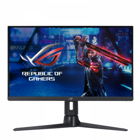 Componente PC - Monitor Gaming ASUS 27" ROG Strix XG27UCG, IPS, 4K 160Hz / FHD 320Hz, 1ms, HDR10, G-Sync/FreeSync