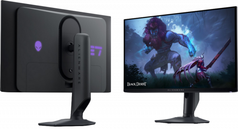 Monitor Gaming OLED DELL Alienware 27" AW2725DF, QHD, 360Hz, 0.03ms, G-Sync/FreeSync, USB-C, Negru [7]
