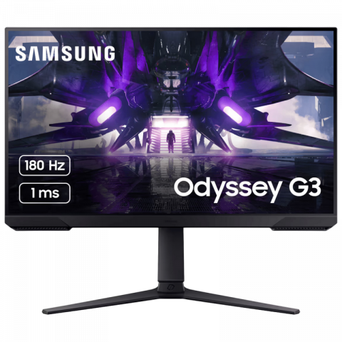 Componente PC - Monitor Gaming Samsung 23.8" Odyssey G3 S24DG302, VA, Full HD, 180Hz, 1ms, FreeSync, HDR10