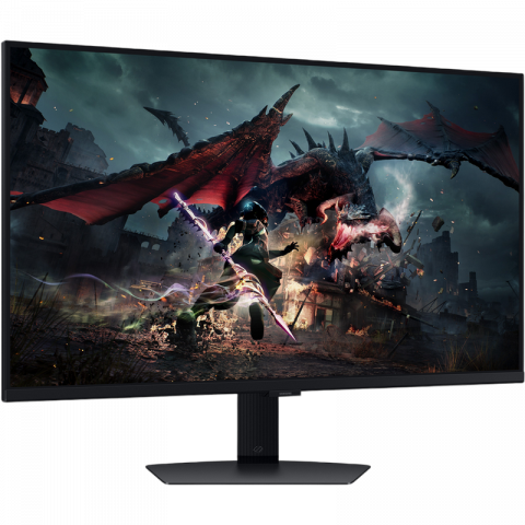Monitor Gaming Samsung 31.5" Odyssey G5 S32DG500, IPS, QHD, 180Hz, 1ms, FreeSync, Pivot [14]