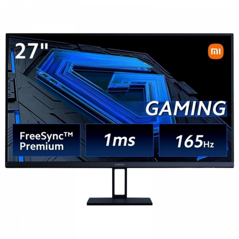 Componente PC - Monitor Gaming XIAOMI 27" G27i, IPS, Full HD, 165Hz, 1ms, HDR10, Negru