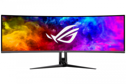Componente PC - Monitor OLED Gaming ASUS 49" ROG Swift PG49WCD, QD-OLED, 5120x1440, 144Hz, 0.03ms, HDR, Negru