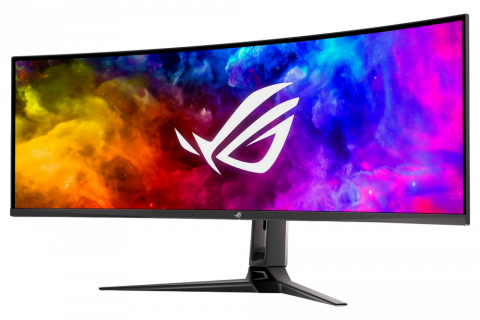Monitor OLED Gaming ASUS 49" ROG Swift PG49WCD, QD-OLED, 5120x1440, 144Hz, 0.03ms, HDR, Negru [4]