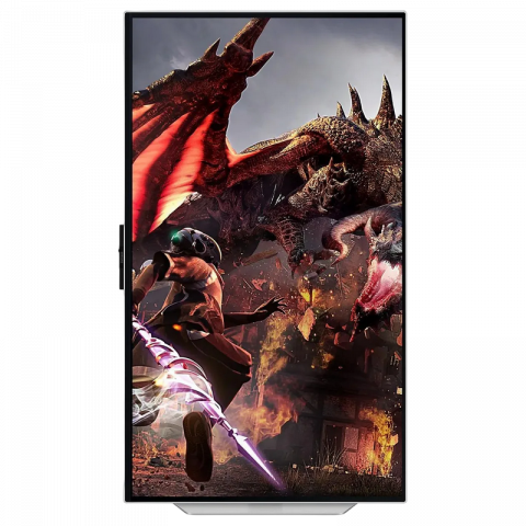 Monitor OLED Gaming Samsung 31.5" Odyssey G8 S32DG800, 4K, 240Hz, 0.03ms, G-Sync/FreeSync, Silver [12]