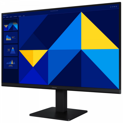 Monitor Samsung 23.8" S24D300G, IPS, Full HD, 100Hz, 5ms, Negru [3]